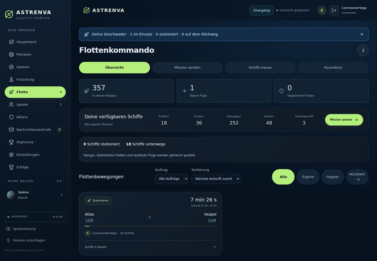 Astrenva screenshot