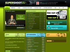 SuperShoot football manager screenshot 1