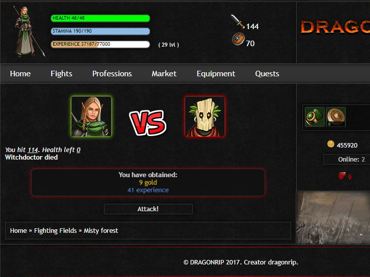 DragonRip screenshot