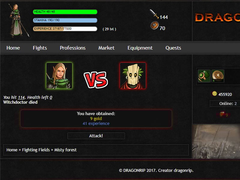 DragonRip screenshot