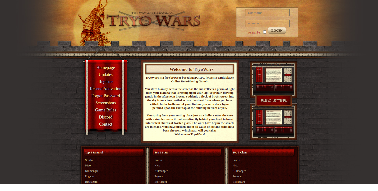TryoWars screenshot