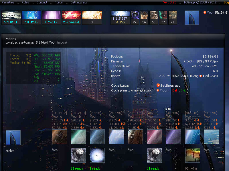 ToGra projekt ORG screenshot