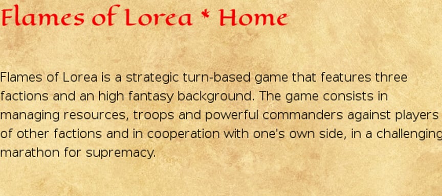 Flames of Lorea