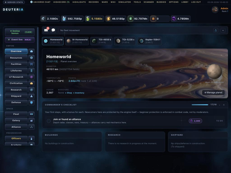 Deuteria screenshot