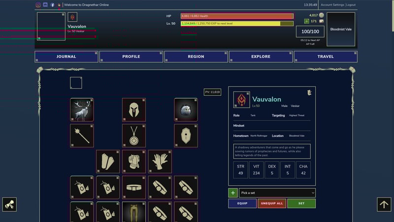 Dragnethar Online screenshot
