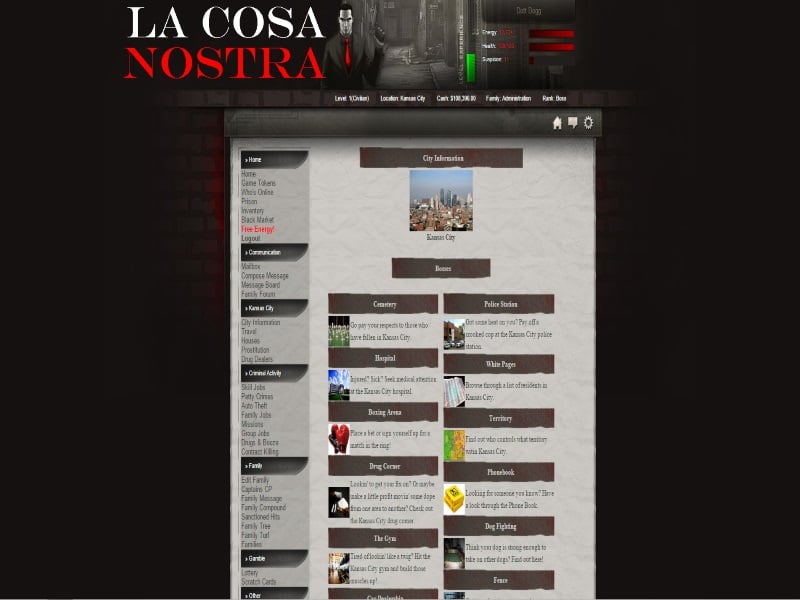 La Cosa Nostra screenshot