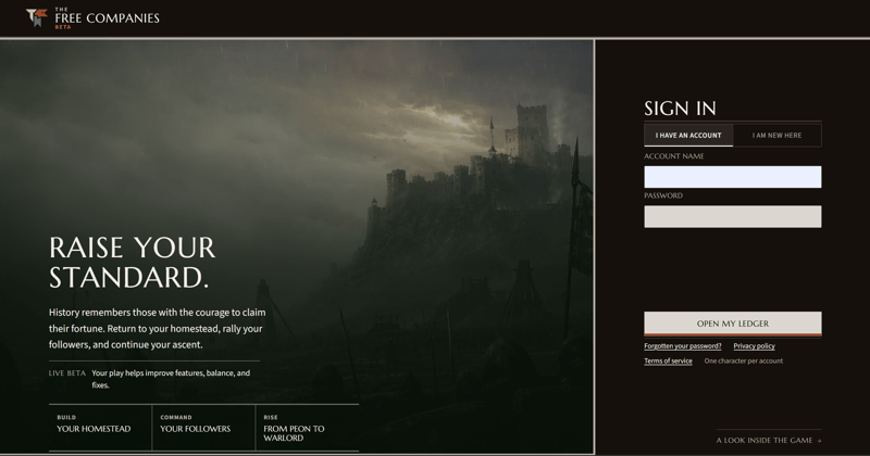 The Free Companies screenshot