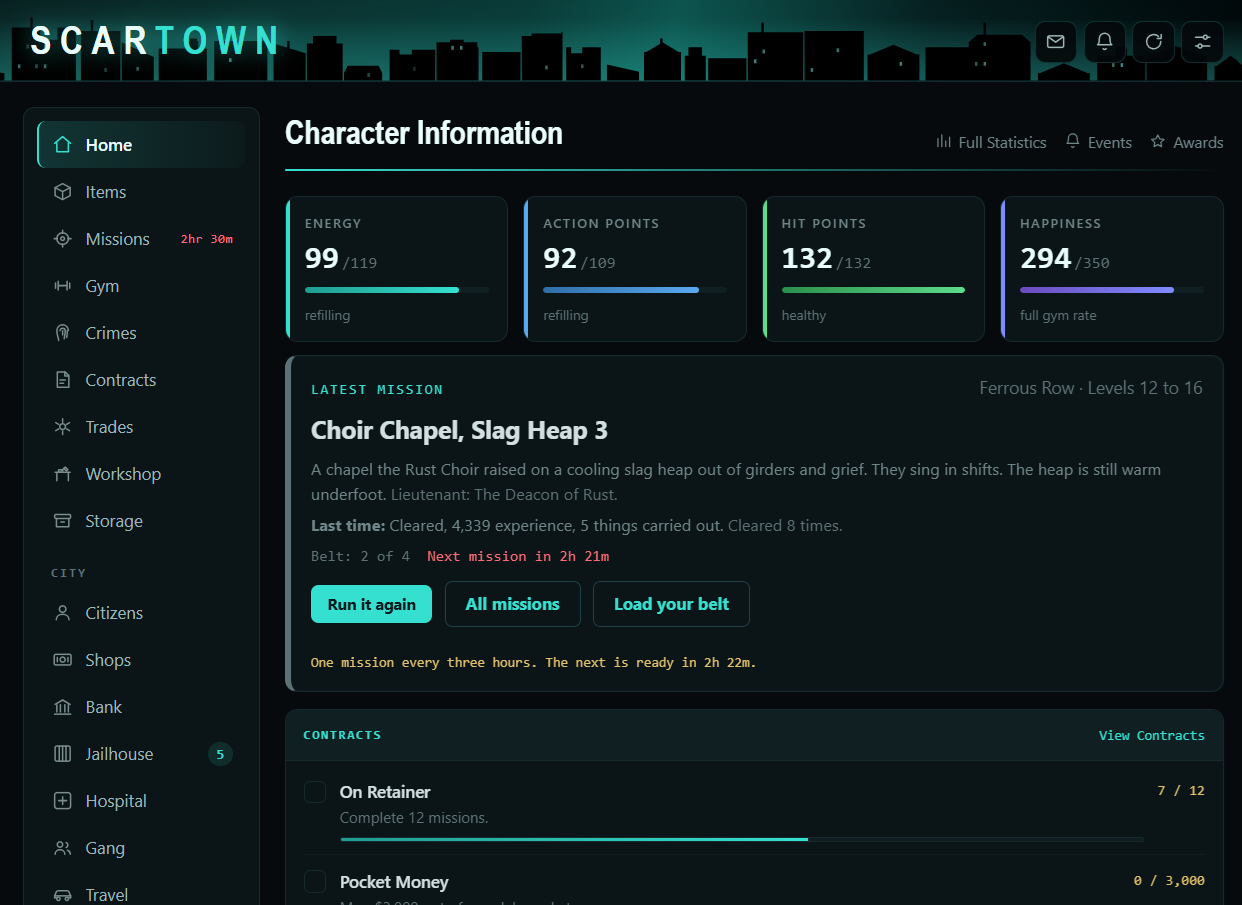 Scartown screenshot
