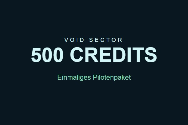VOID SECTOR - 500 Credits